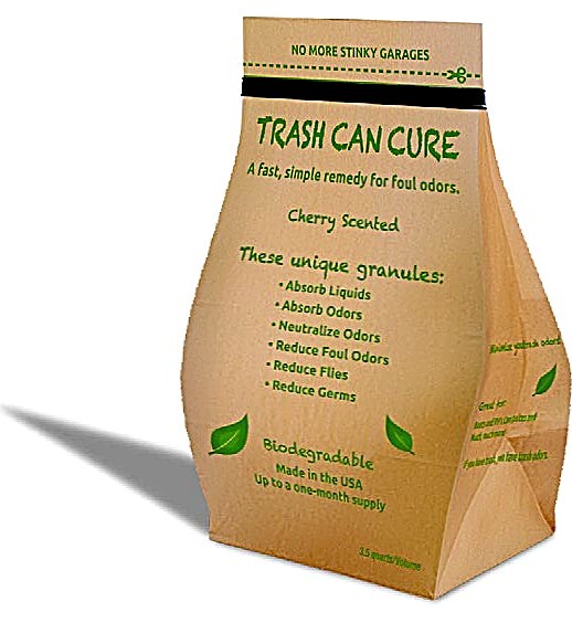 Trash Can Cure cherry-scented odor remedy bag
